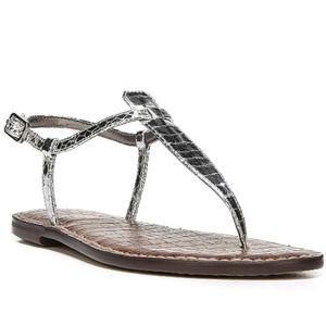 Sam Edelman sz 9 silver gigi sandal